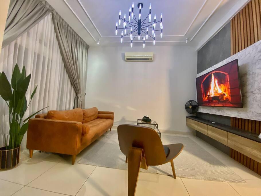 Luxury 2-Storey Terrace House Near Ioi City Mall 普特拉贾亚 外观 照片